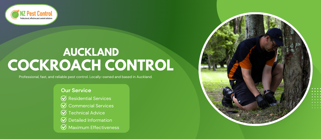 Contact NZ Pest Control for Cockroach control needs.
