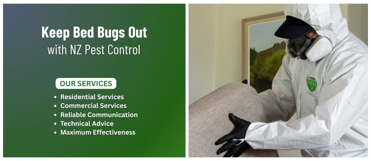 NZ Pest Control provides bed bug treatment